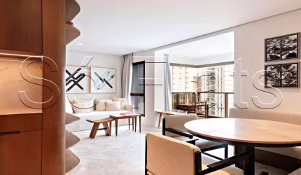 Residencial D'Oru Vila Nova Conceição com 53m², 1 dormitório, disponível para compra