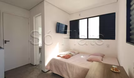 Studio Alvorada, flat disponível para locação contendo 15m² e 1 dormitório na Vila Mariana.