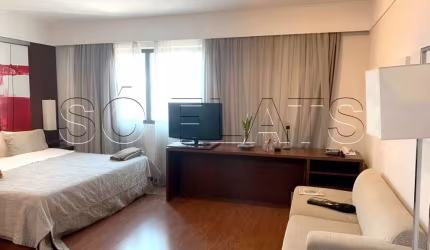 Apto no Melia Ibirapuera 32m² 1 dormitório 1 vaga disponível para locação em Moema.