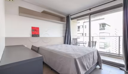 Residencial Belint Bela Cintra, flat disponível para locação com 27m², 01 dormitório.