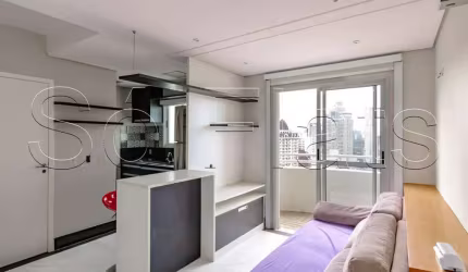 Res Loft Evolution Itaim, Apto tríplex disponível para venda com 76m², 1 dormitório e 2 vagas