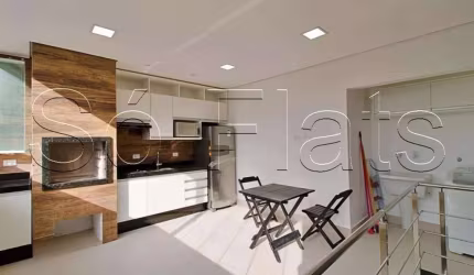 Choice Panamby, Apartamento Cobertura Duplex disponível para venda com 65m², 01 dormitório e 01 vaga