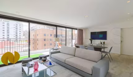Res Galeria Guedala, apto Cobertura Duplex disponível para venda com 165m², 2 suítes e 3 vagas