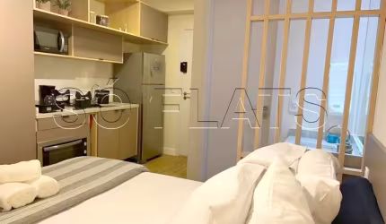 Residencial HPaulista, flat disponível para locação contendo 23m² e 1 dormitório.