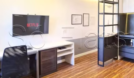 Flat Wyndham São Paulo Paulista disponível para venda com 27m², 1 dormitório e 1 vaga de garagem
