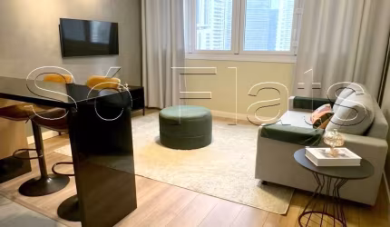 Studio Extension Berrini, studio disponível para locação contendo 38m², 1 dormitório e 1 vaga.