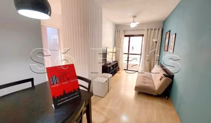 Flat Madison Plaza contendo 35m² 1 dormitório 1 vaga disponível para locação no Jardim Paulista.