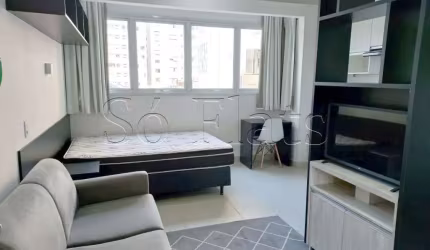 Flat disponível para locação no Atrium Augusta 26m², 1 dormitório e 1 vaga de garagem