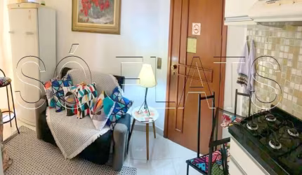 Flat Morumbi Business disponível para venda com 34m² e 01 vaga de garagem