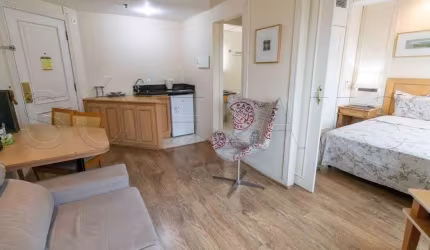 Excelente flat na Bela Vista, com localização privilegiada, a poucos metros da Av. Paulista