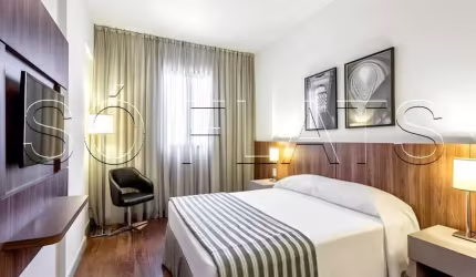 Hotel Vivenzo Savassi Belo Horizonte, apto disponível para venda com 20m², 01 dorm e 01 vaga