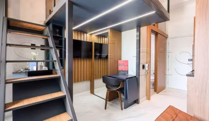 Residencial Versa Brooklin, Studio disponível para venda com 25m² e 1 dormitório
