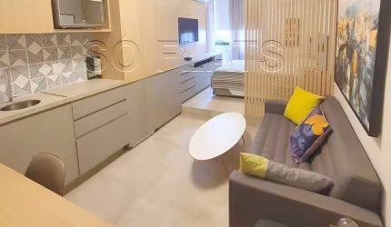 Flat disponivel para venda no Poeta Drummond, com 28m², 1 dormitório e 1 vaga