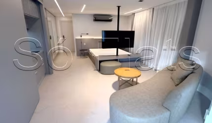 Pininfarina, apartamento de alto padrão disponível para locação com 49m², 1 dormitório e 1 vaga.