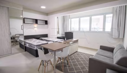 Flat Atrium Augusta 24m² 1 dormitório 1 vaga para locação na Bela Vista.