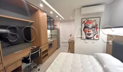 Lindo Residencial Think Home República disponível para venda com 23m² e 1 dormitório