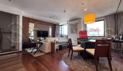 Flat Staybridge, disponível para venda com 80m², 1 dormitório e 2 vagas de garagem