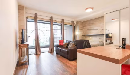 Residencial Habitarte I, apto disponível para locação contendo 30m², 1 dormitório e 1 vaga.