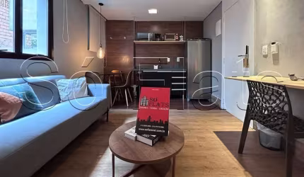 Heritage Residence, apto na Consolação disponível para locação contendo 36m² e 1 dormitório.