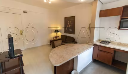Flat Mercure SP JK, mobiliado para venda com 31m² 1 dormitório e 1 vaga à venda.