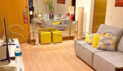 Flat Moema Comfort Pintassilgo, Apartamento disponível para venda com 45m², 1 dormitório e 1 vaga