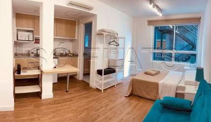 Studio Avanhandava, apto disponível para locação com 27m² e 01 dormitório
