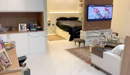 Brookfield Home Design, disponível para locação contendo 50m², 1 dormitório e 1 vaga.