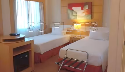 Flat ESuites Congonhas Hotels disponível para venda com 25m², 01 dorm e 01 vaga de garagem