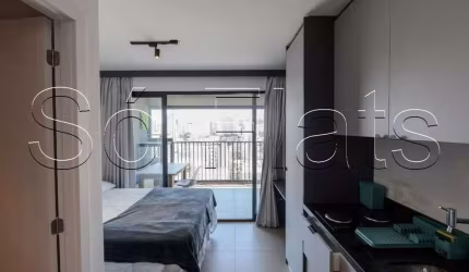 Studio VN Ueno, apto ao lado do Shopping Frei Caneca, para locação com 20m² e 01 dormitório.