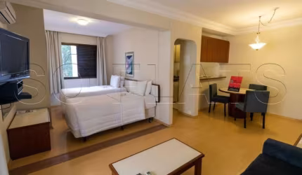 Flat Central Park, apartamento disponível para venda com 40m², 1 dormitório e 1 vaga