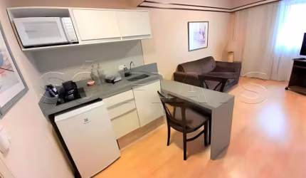 Flat Le Premier disponível para venda com 29m², 1 dormitório e 1 vaga de garagem