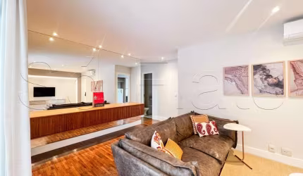 Residencial Via Jardins Perdizes, apto disponível para locação contendo 135m², 2 dorms e 3 vagas.