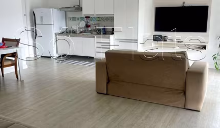 Residencial Brasil, flat disponível para locação com 35m², 1 dormitório e 1 vaga.