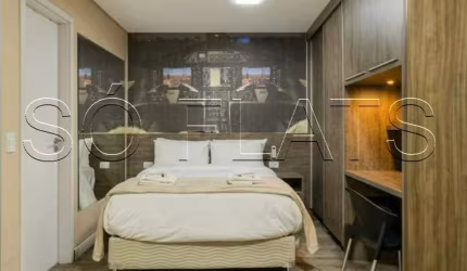 Apartamento de 35m² no Campo Belo  com 1 dormitório, 1 vaga.