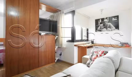 Flat Riverside disponível para venda com 34m², 01 dormitório e 01 vaga de garagem