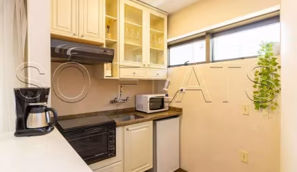 Flat Paulista Wall Street disponível para venda com 47m², 01 dorm e 01 vaga