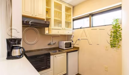 Flat Paulista Wall Street disponível para venda com 47m², 01 dorm e 01 vaga
