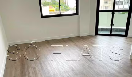 Flat Columbia disponível para locação com 43m², 01 dormitório e 01 vaga de garagem.