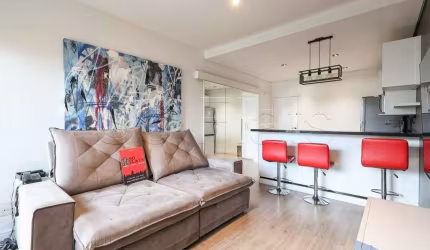 Flat Le Bougainville, disponível para venda com 56m², 1 dormitório e 1 vaga de garagem