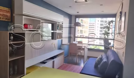 Flat West Side disponível para venda com 45m², 01 dormitório e 01 vaga