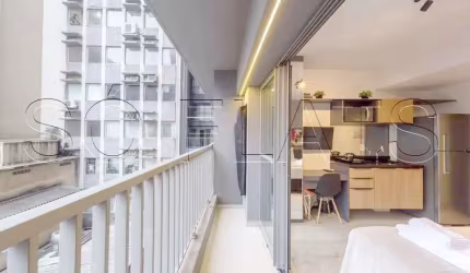 Studio VN Consolação, apto disponível para venda com 23m² e 01 dormitório, sem vaga;.