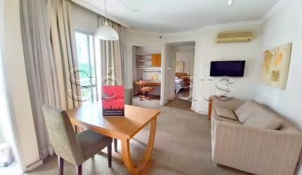 Apto no Quality Bela Cintra 45m² 1 dormitório 1 vaga disponível para locação nos Jardins.