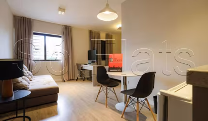 Apto no New Citi disponível para locação com 31m² e 1 dormitório.