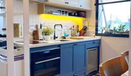 Flat Tryp Higienópolis disponível para venda com 57m², 02 dorms e 01 vaga de garagem
