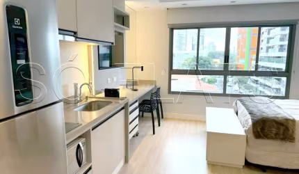 Studio HighLights Campo Belo, flat disponível para venda com 28m² e 1 dormitório.