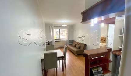 Flat La Residence Itaim disponível para venda com 41m², 1 dormitório e 1 vaga de garagem