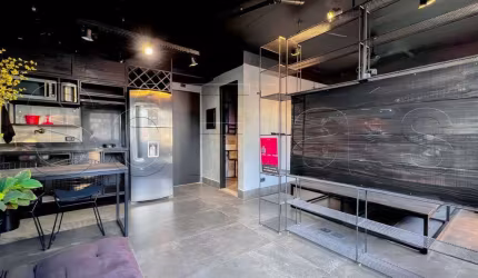 Residencial Living &amp; Room Suíte disponível para locação com 32m², 01 dorm e 01 vaga de garagem