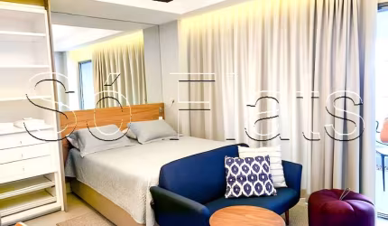 Residencial Habitarte I, Studio disponível para venda com 44m², 1 dormitório e 1 vaga de garagem