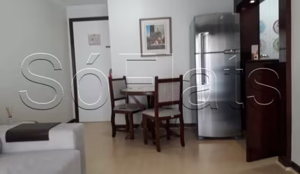 Flat Transamérica Higienópolis Classic disponível para venda com 39m² e 01 vaga de garagem