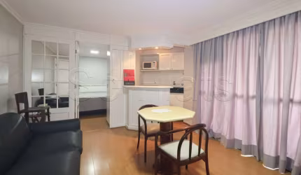 Flat Transamérica Higienópolis Classic disponível para venda com 40m² e 01 vaga de garagem